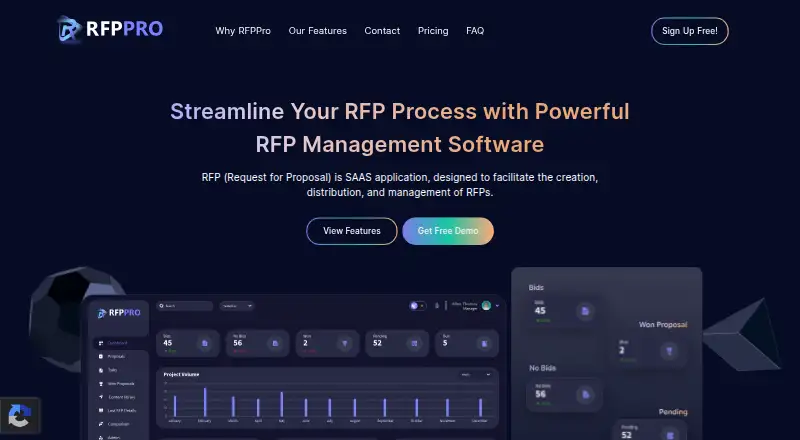 RFPPro screenshot