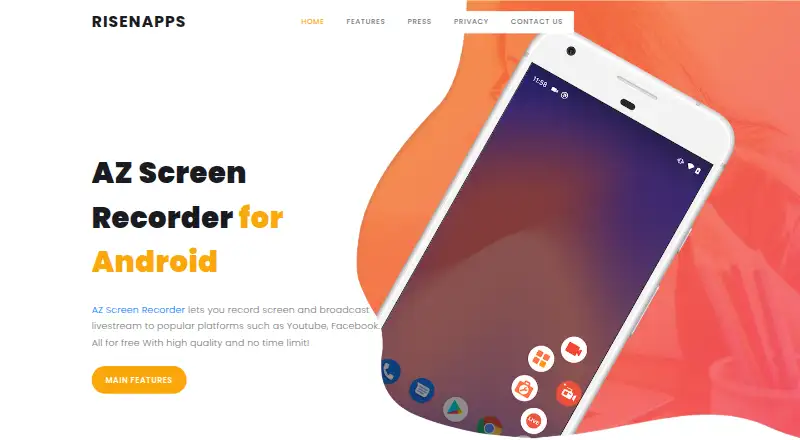 AZ Screen Recorder screenshot