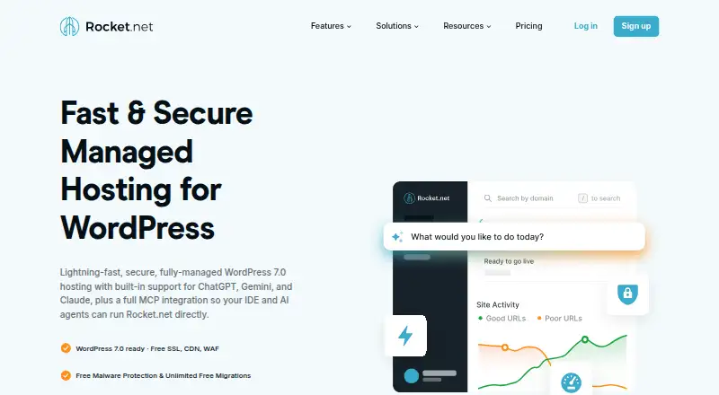 Rocket.net screenshot