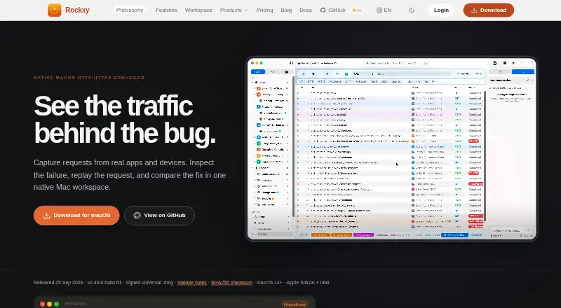 Rockxy screenshot