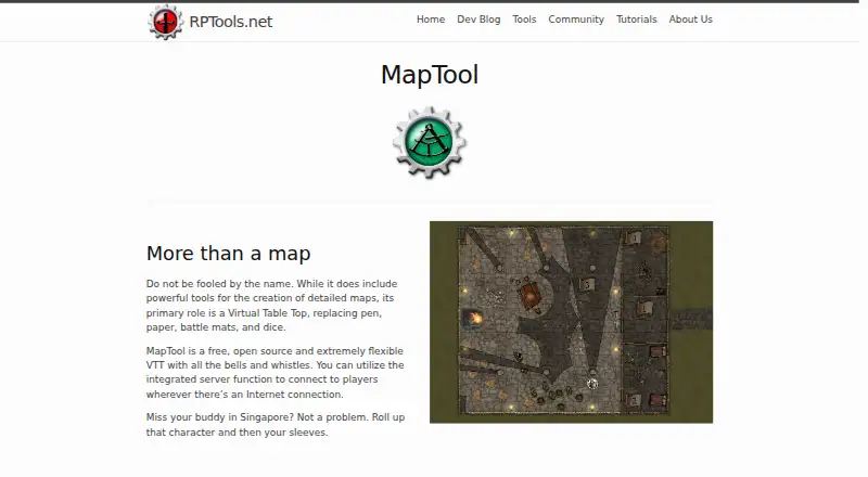 MapTool screenshot