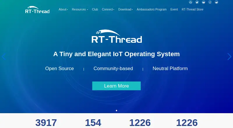 RT-Thread screenshot
