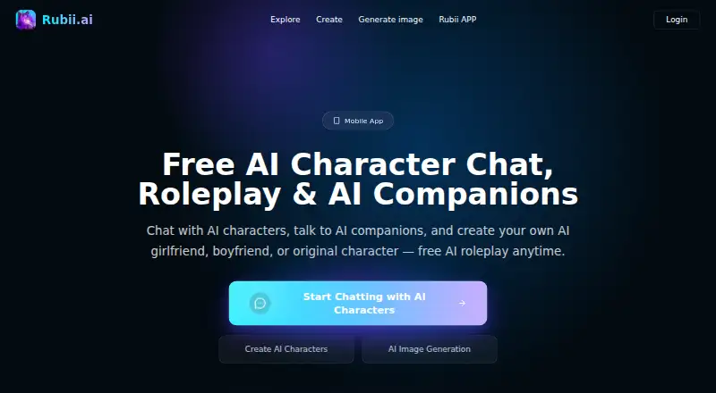Rubii screenshot
