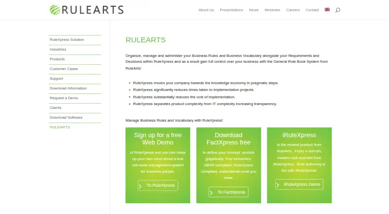 RuleXpress screenshot