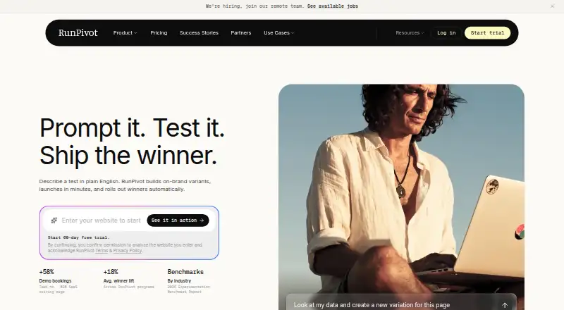 RunPivot screenshot