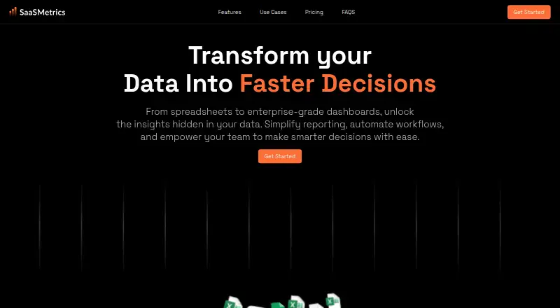 SaaSMetrics screenshot