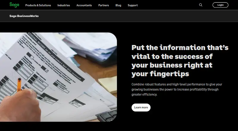 Sage Timeslips screenshot