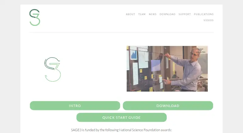 SAGE3 screenshot