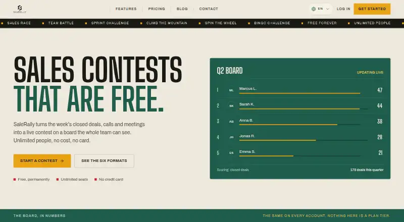 SaleRally screenshot