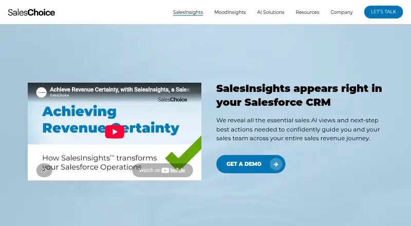 SalesInsights screenshot