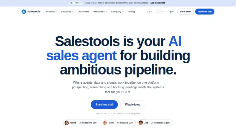 SalesTools AI screenshot