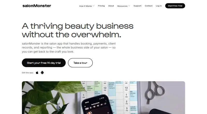 salonMonster screenshot