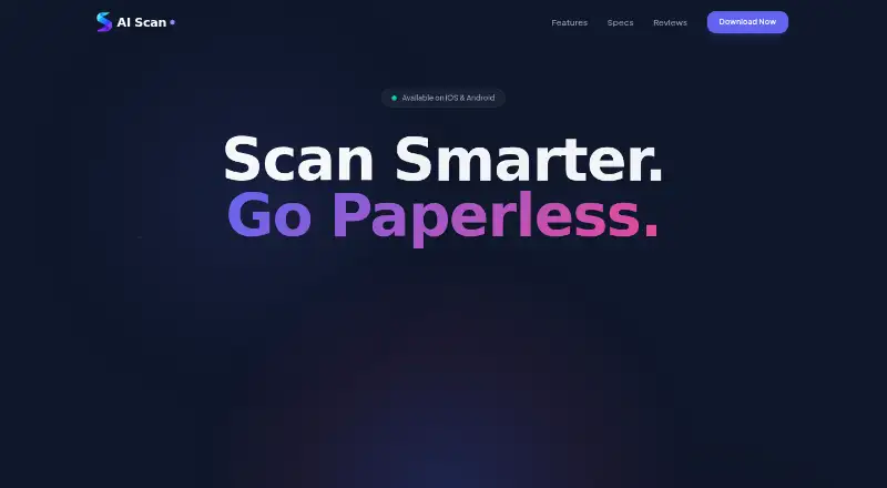AI Scan screenshot