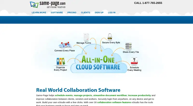 Same-Page eStudio screenshot
