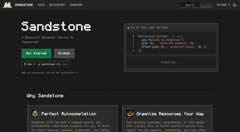 Sandstone screenshot