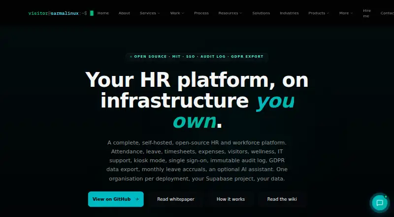 StaffPortal screenshot