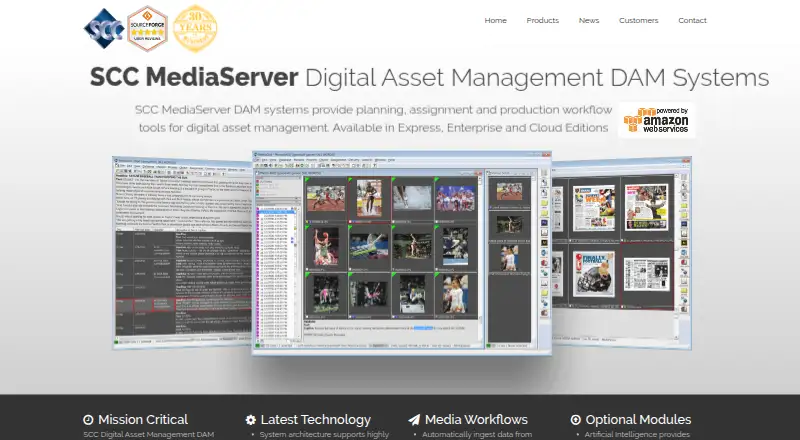 SCC MediaServer screenshot