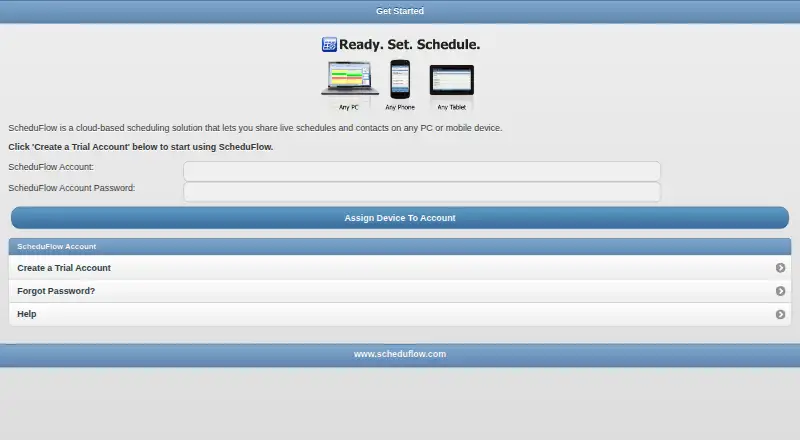ScheduFlow screenshot
