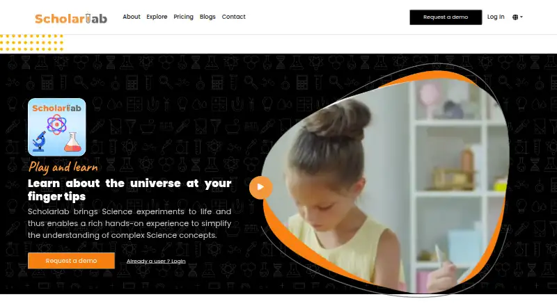 Scholarlab Virtual Labs screenshot