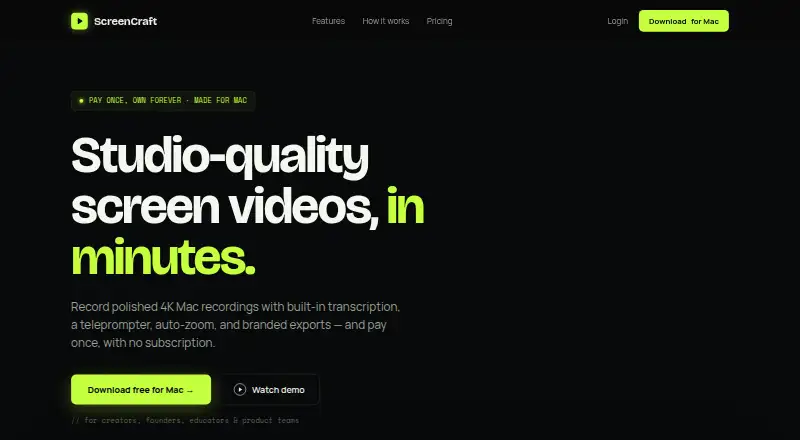 ScreenCraft screenshot
