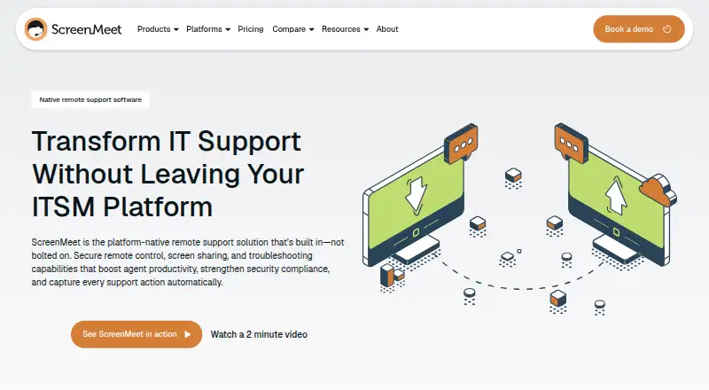 ScreenMeet Remote Support screenshot