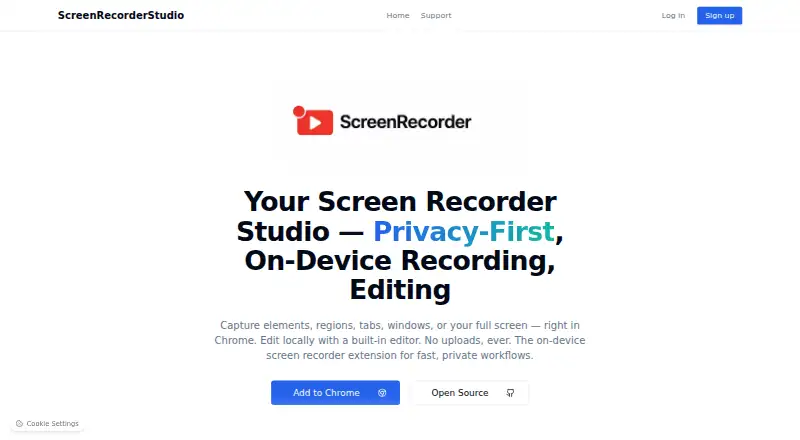 Screen Recorder Studio screenshot