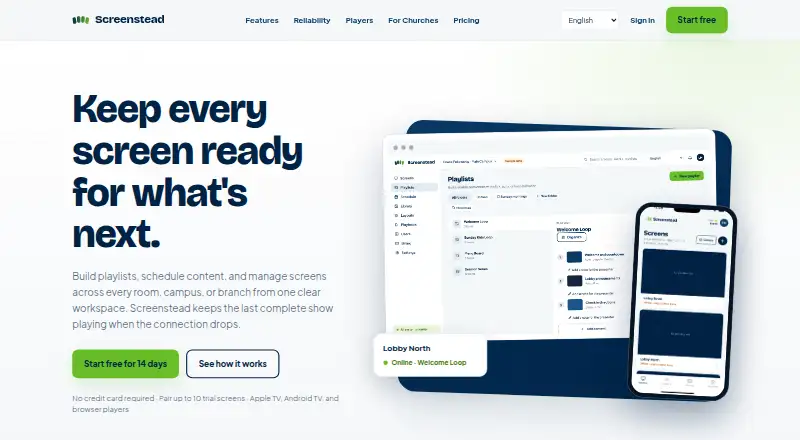 Screenstead screenshot