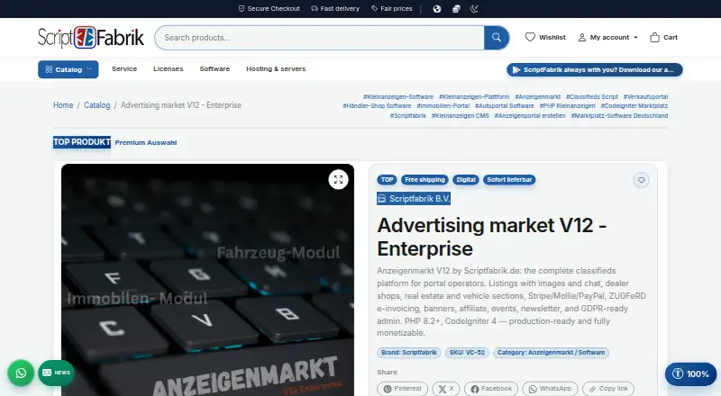 Anzeigenmarkt V12 screenshot