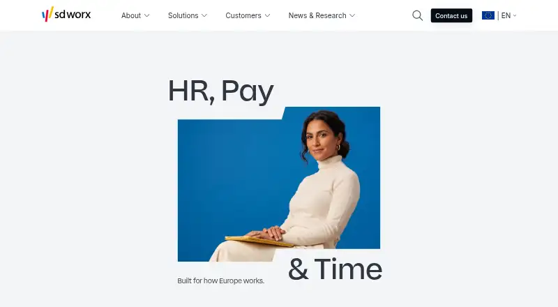 SD Worx HR screenshot