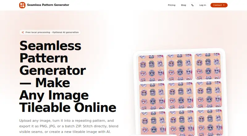 Seamlessify screenshot