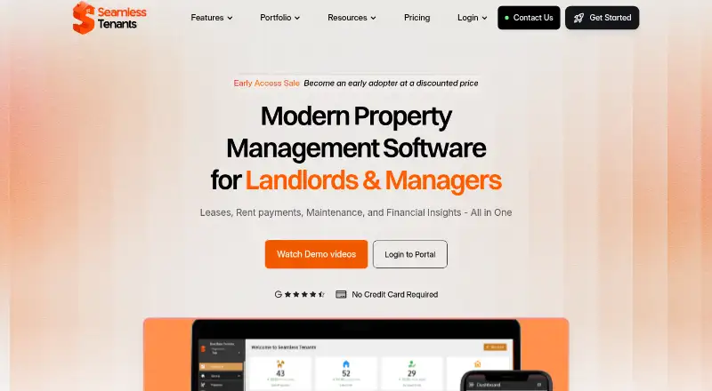 Seamless Tenants screenshot