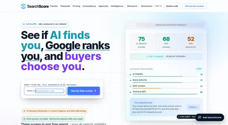SearchScore screenshot
