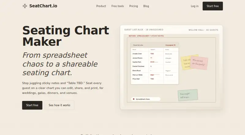 SeatChart.io screenshot