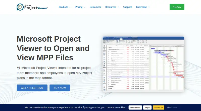 Seavus Project Viewer screenshot