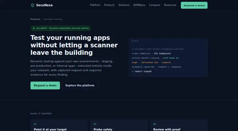 SecuDAST screenshot