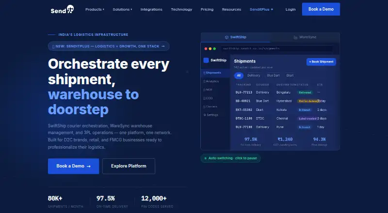 SendIt screenshot