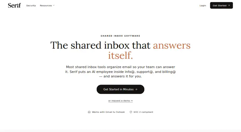 Serif screenshot