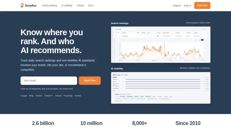 Serpfox screenshot