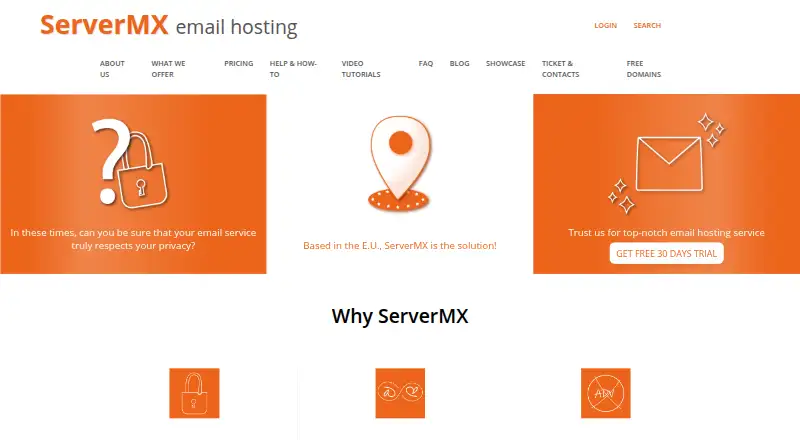 ServerMX screenshot
