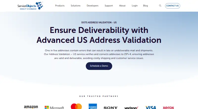 DOTS Address Validation – US 3 screenshot