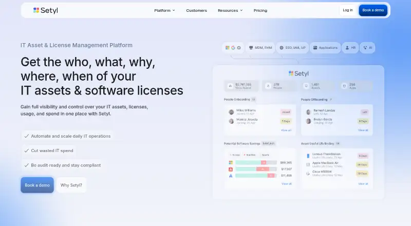Setyl screenshot