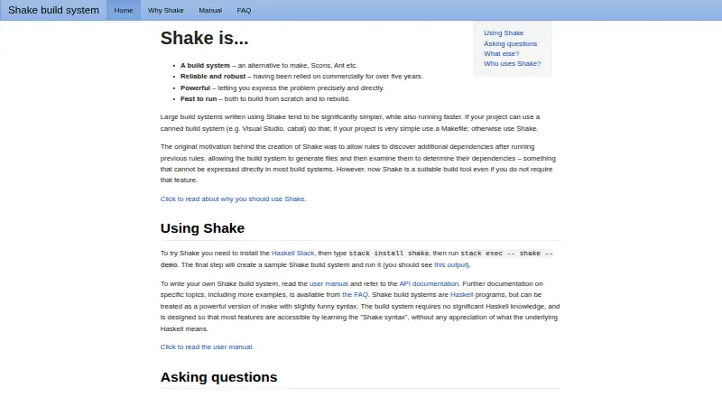 Shake screenshot