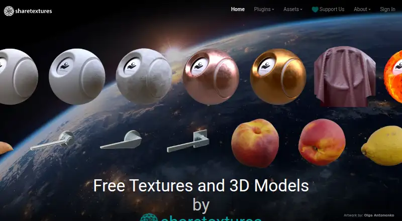 ShareTextures screenshot