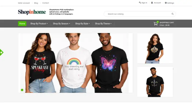 ShopInHome screenshot