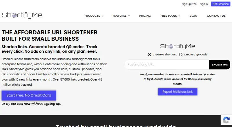 ShortifyMe screenshot
