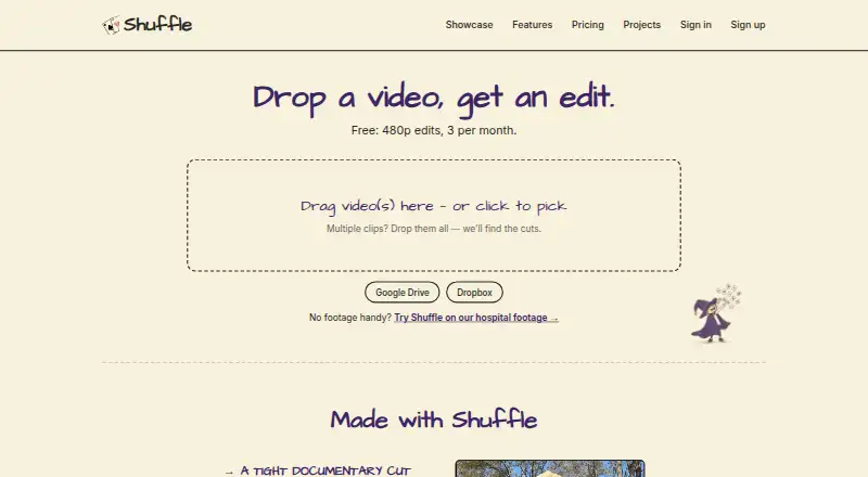 Shuffle screenshot
