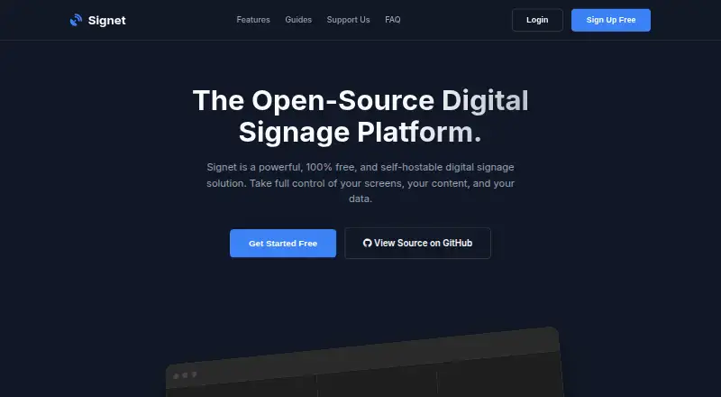 Signet screenshot