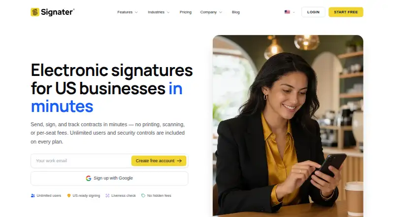 Signater screenshot
