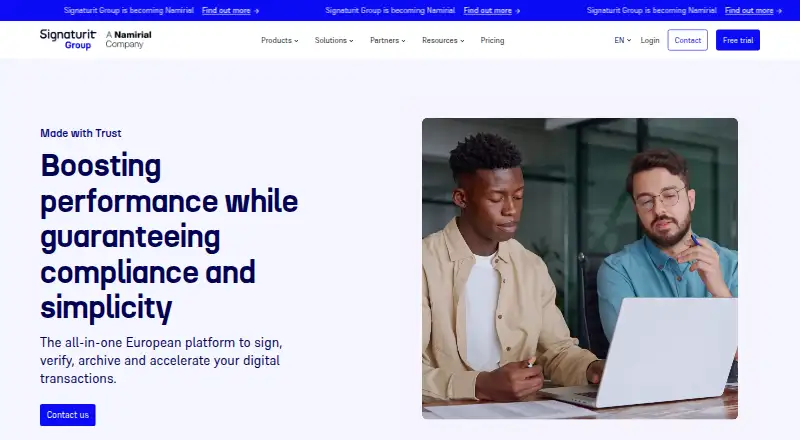 Signaturit screenshot