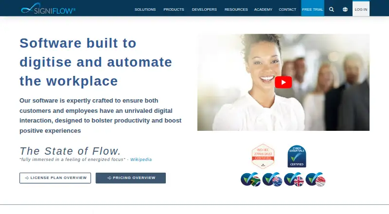 SigniFlow screenshot